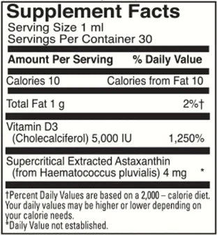 Astaxanthin D3 Liquid