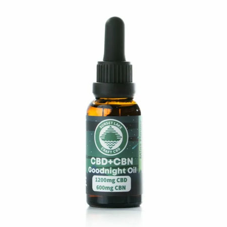 1800mg Goodnight Blend Calming Tincture