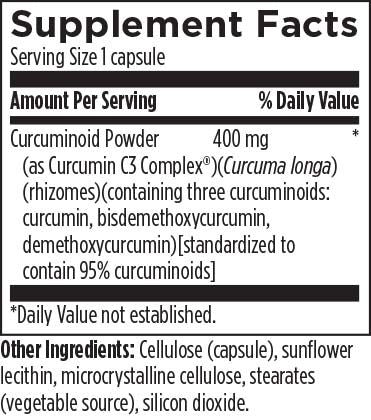 C3 Curcumin Complex 60c